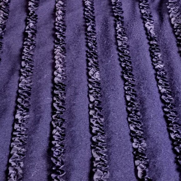 Vintage Studio 90 Purple Ribbon Embellished Top - Picture 6 of 6